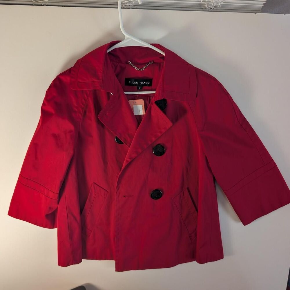 Ellen-tracy Women's Red Coat
